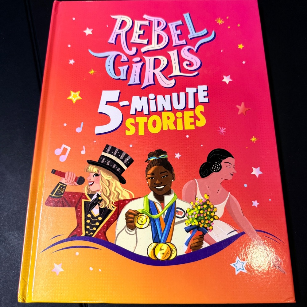Rebel Girls 5-Minute Stories Children Hardcover Taylor Swift Biles